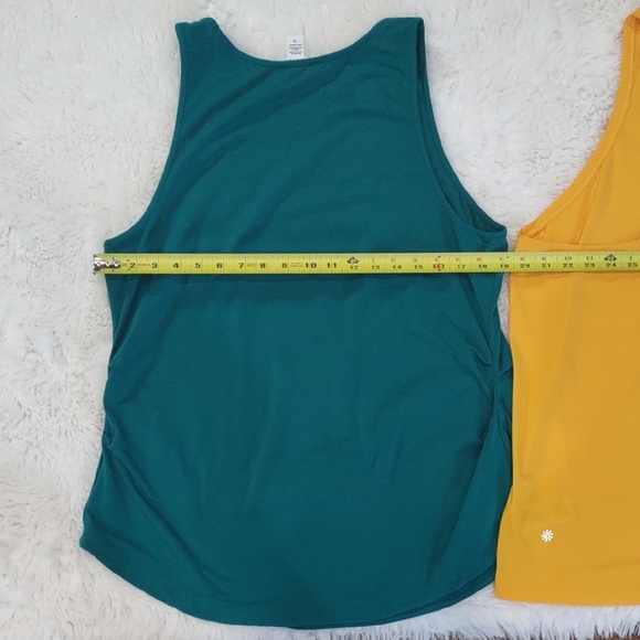 ATHLETA (2-Pack)Teal and Yellow Tank Tops - Picture 12 of 17